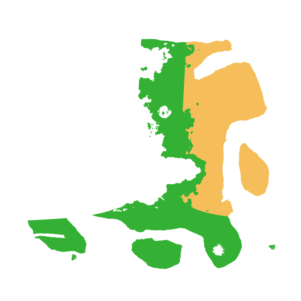 Biome Rust Map: Procedural Map, Size: 2530, Seed: 9268140