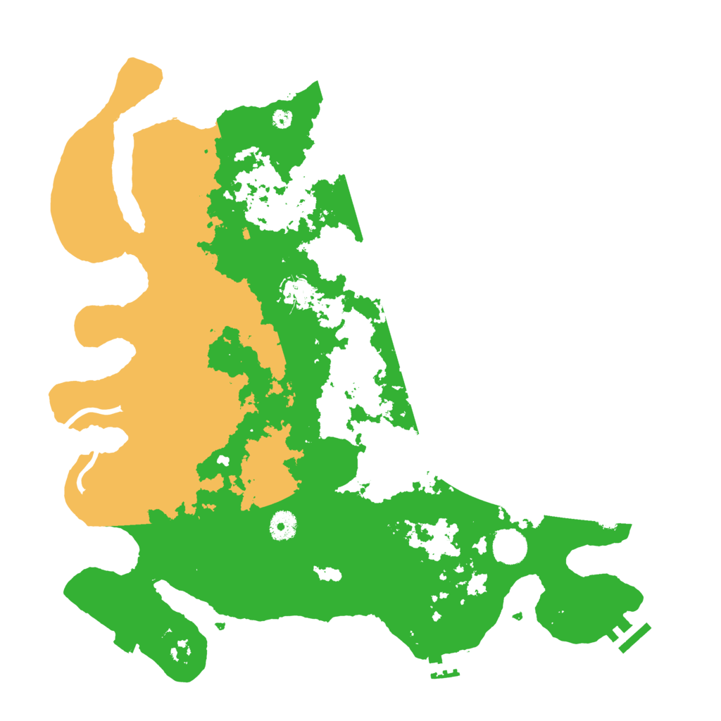 Biome Rust Map: Procedural Map, Size: 3800, Seed: 27398785