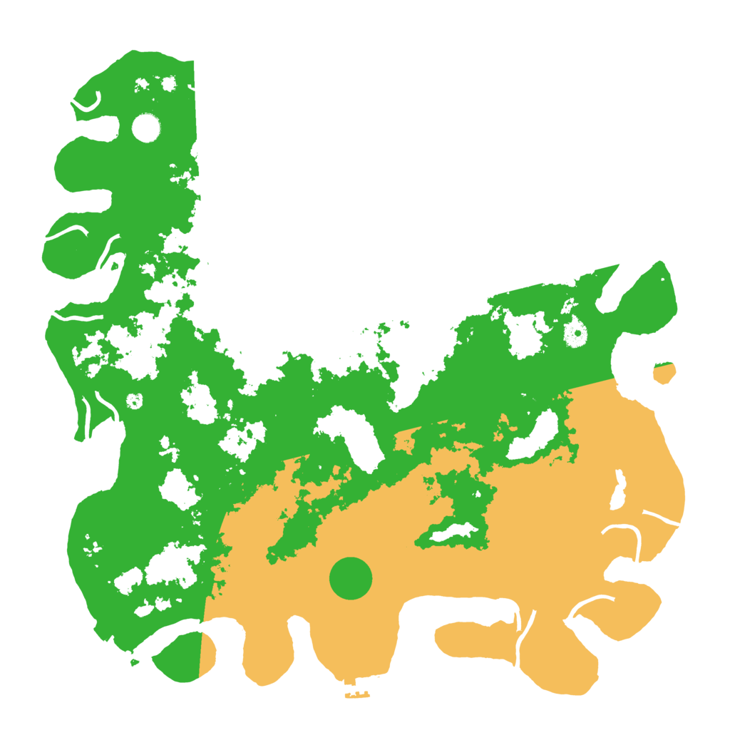 Biome Rust Map: Procedural Map, Size: 4500, Seed: 1082477654