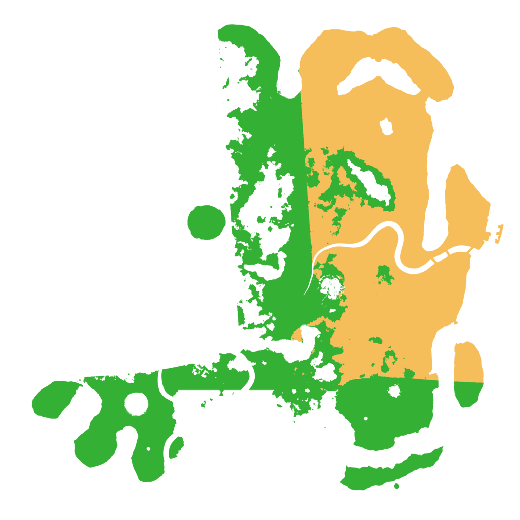 Biome Rust Map: Procedural Map, Size: 4000, Seed: 1141621238
