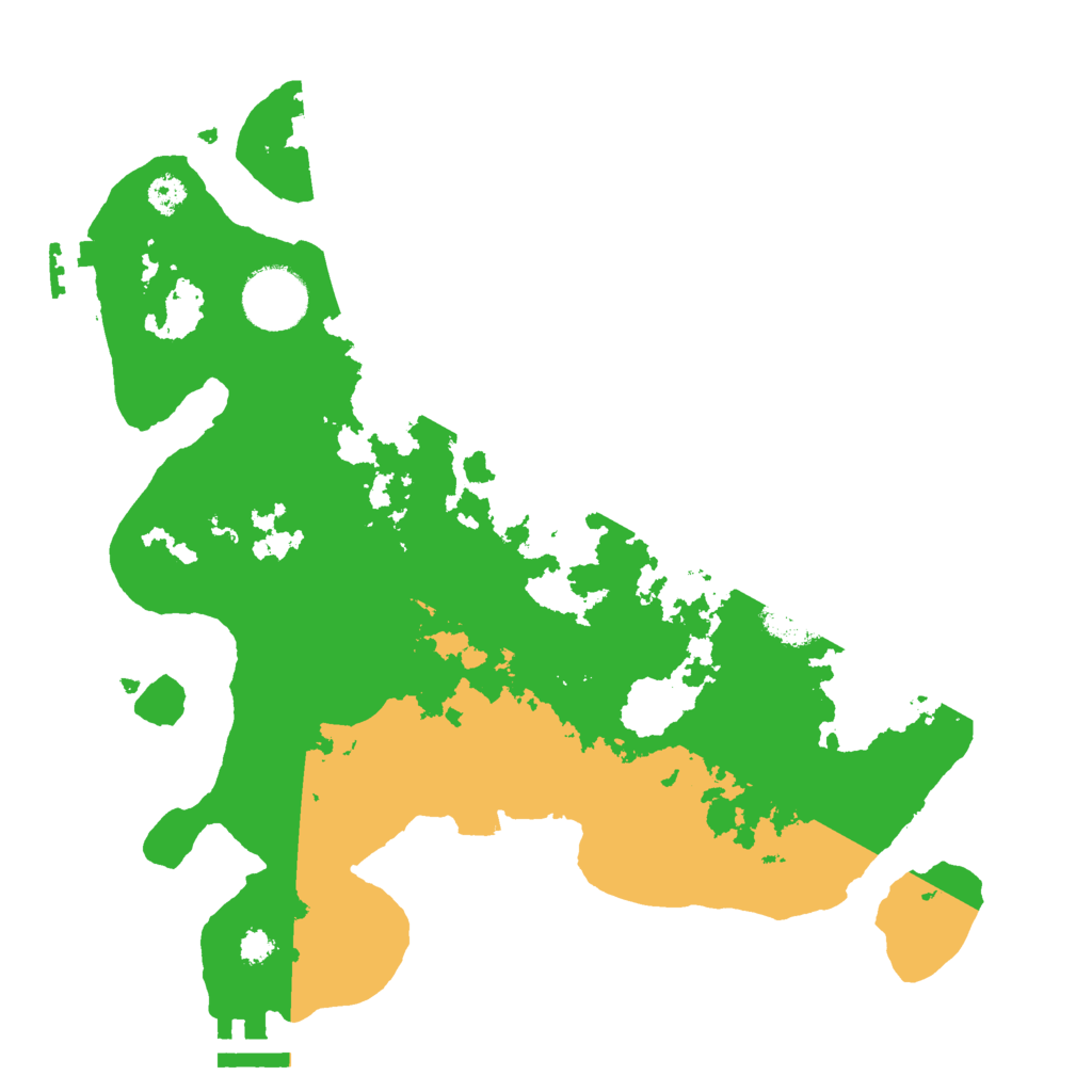 Biome Rust Map: Procedural Map, Size: 3000, Seed: 235677