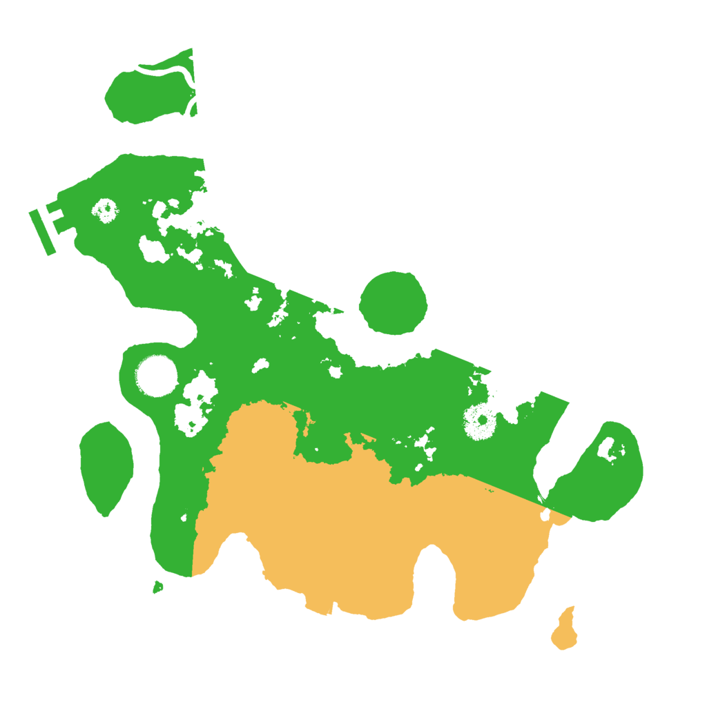 Biome Rust Map: Procedural Map, Size: 3000, Seed: 3450
