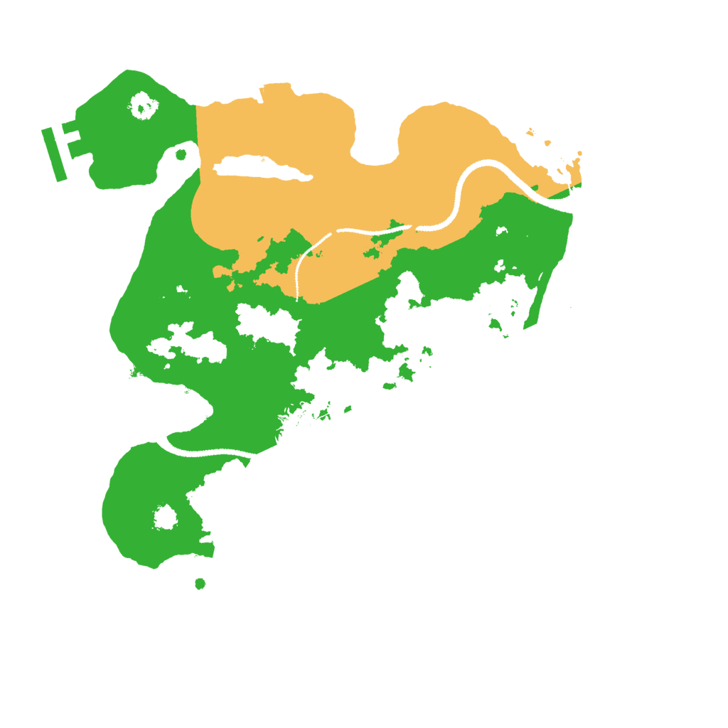 Biome Rust Map: Procedural Map, Size: 2700, Seed: 140462257