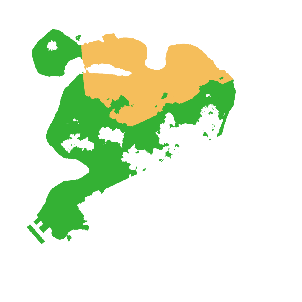 Biome Rust Map: Procedural Map, Size: 2700, Seed: 140462257