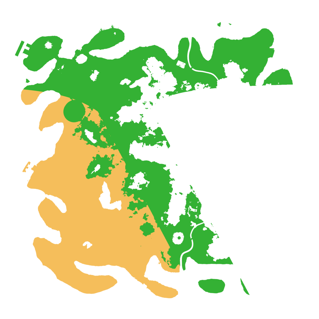 Biome Rust Map: Procedural Map, Size: 4000, Seed: 1360680685