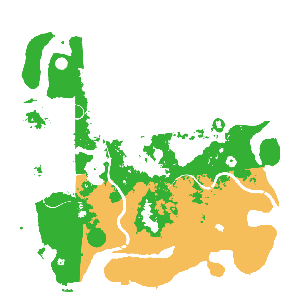 Biome Rust Map: Procedural Map, Size: 4250, Seed: 18884655