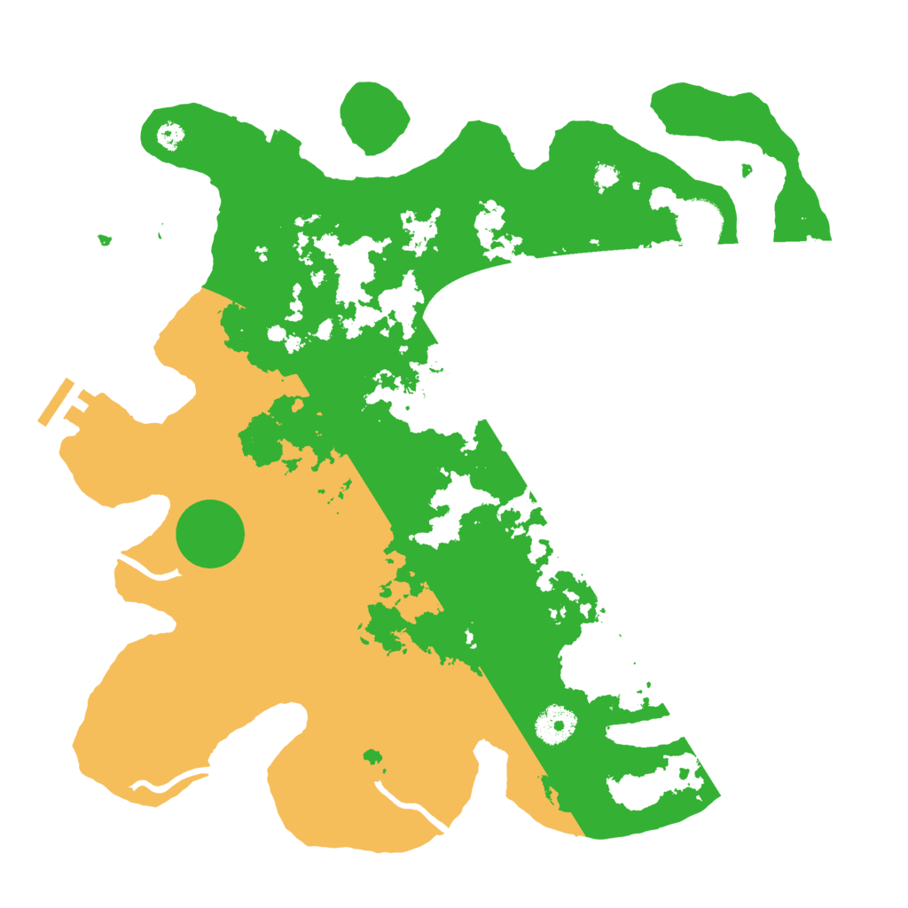 Biome Rust Map: Procedural Map, Size: 3500, Seed: 950882303