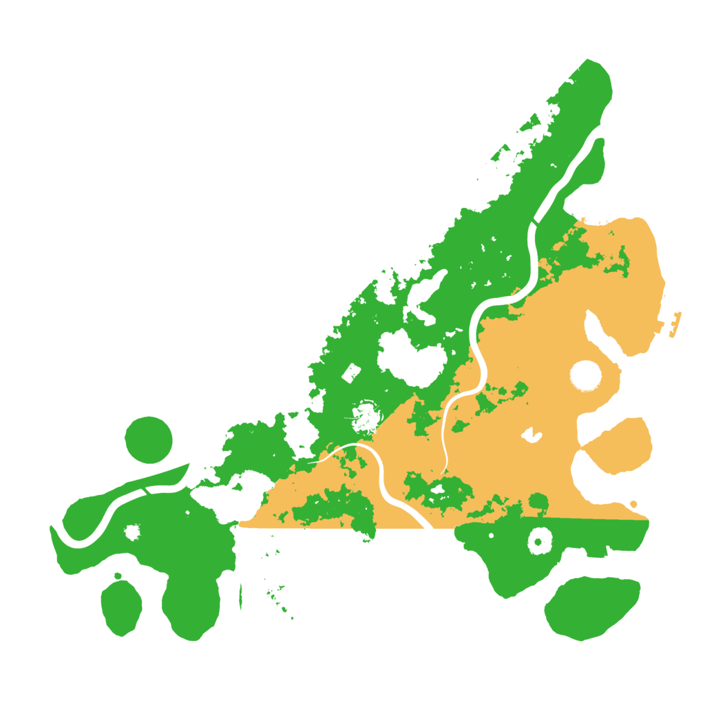 Biome Rust Map: Procedural Map, Size: 4000, Seed: 123647