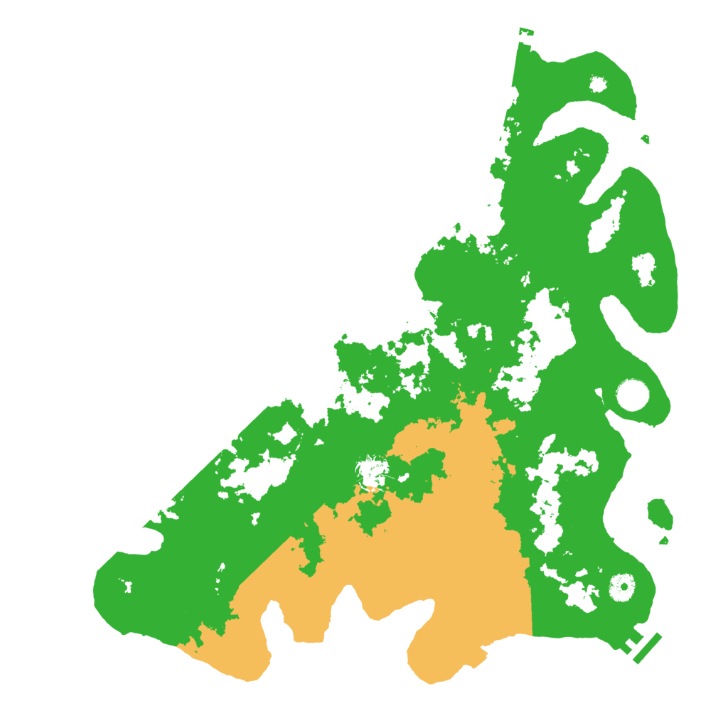 Biome Rust Map: Procedural Map, Size: 4000, Seed: 520749646