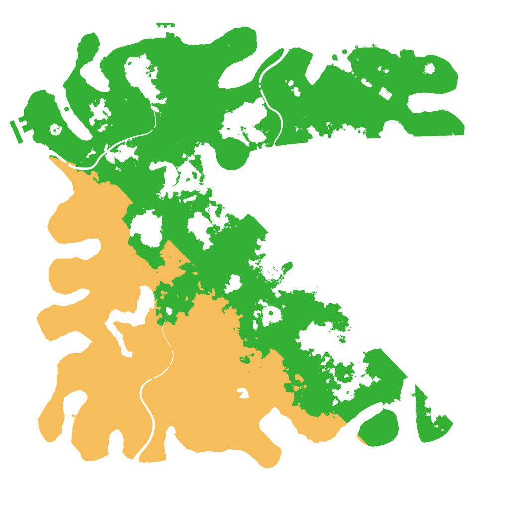 Biome Rust Map: Procedural Map, Size: 4250, Seed: 15999304