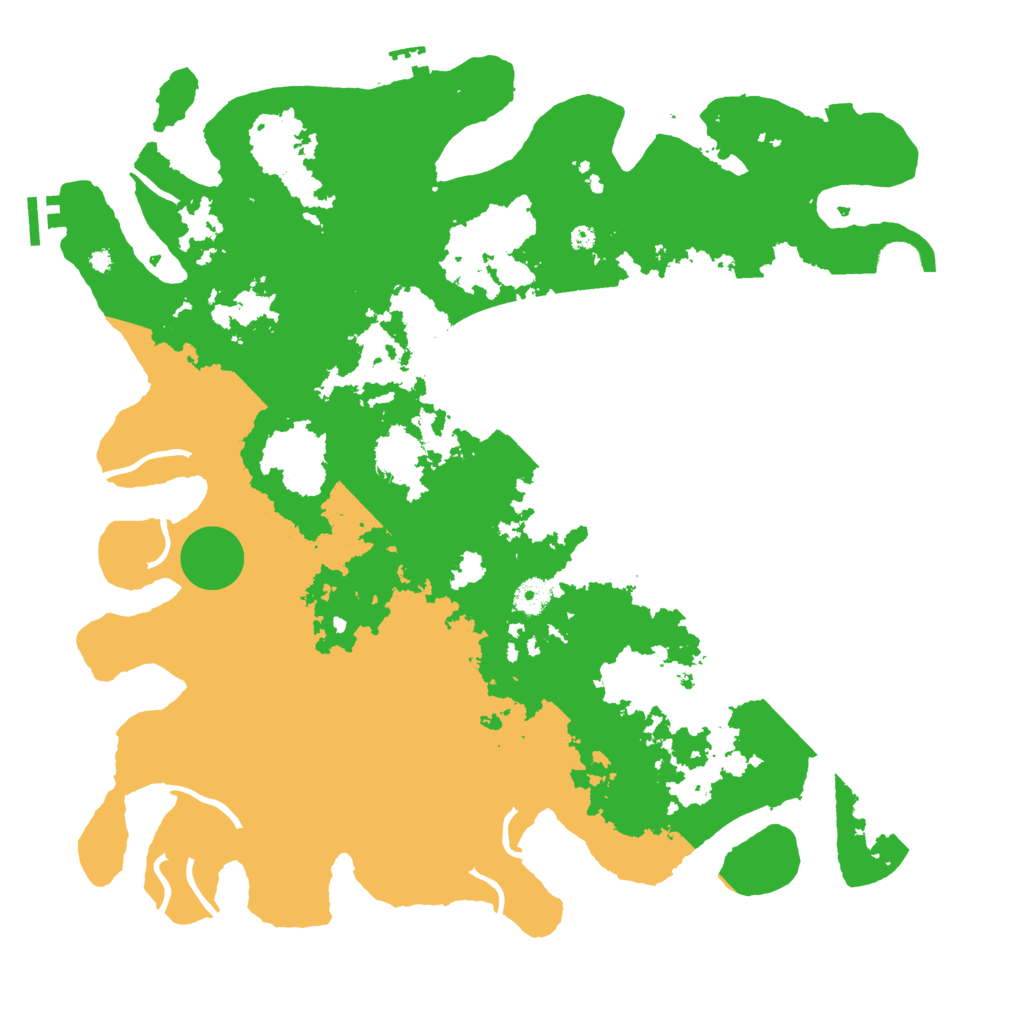 Biome Rust Map: Procedural Map, Size: 4250, Seed: 15999304