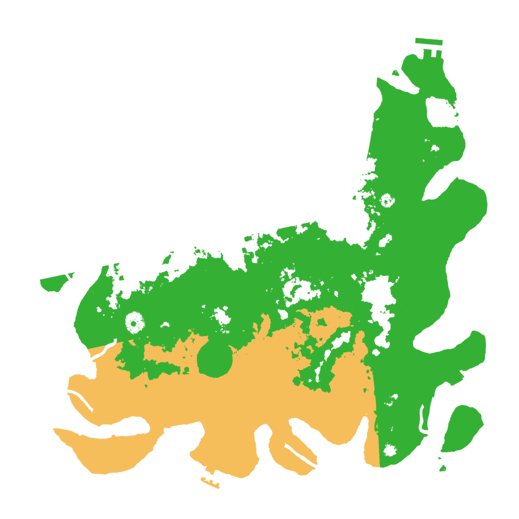 Biome Rust Map: Procedural Map, Size: 3850, Seed: 434961500