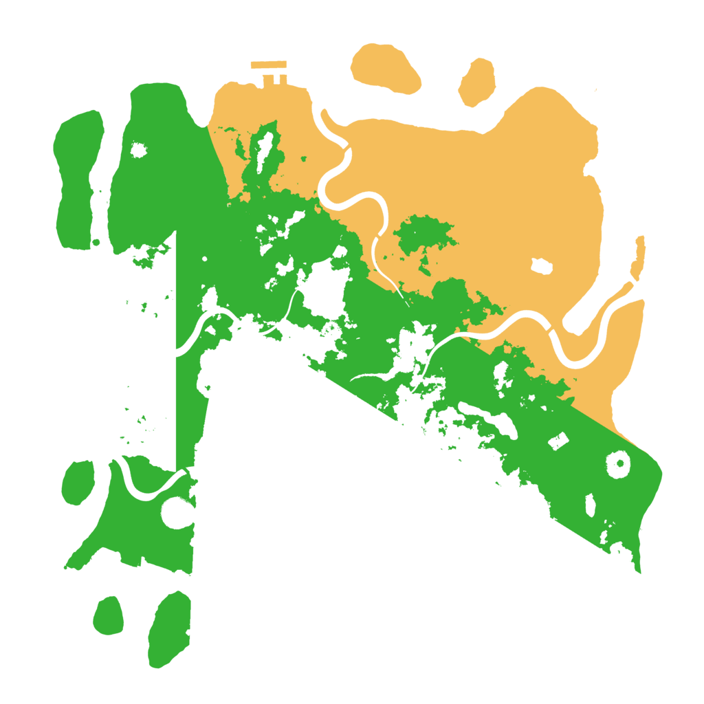 Biome Rust Map: Procedural Map, Size: 4000, Seed: 171375212