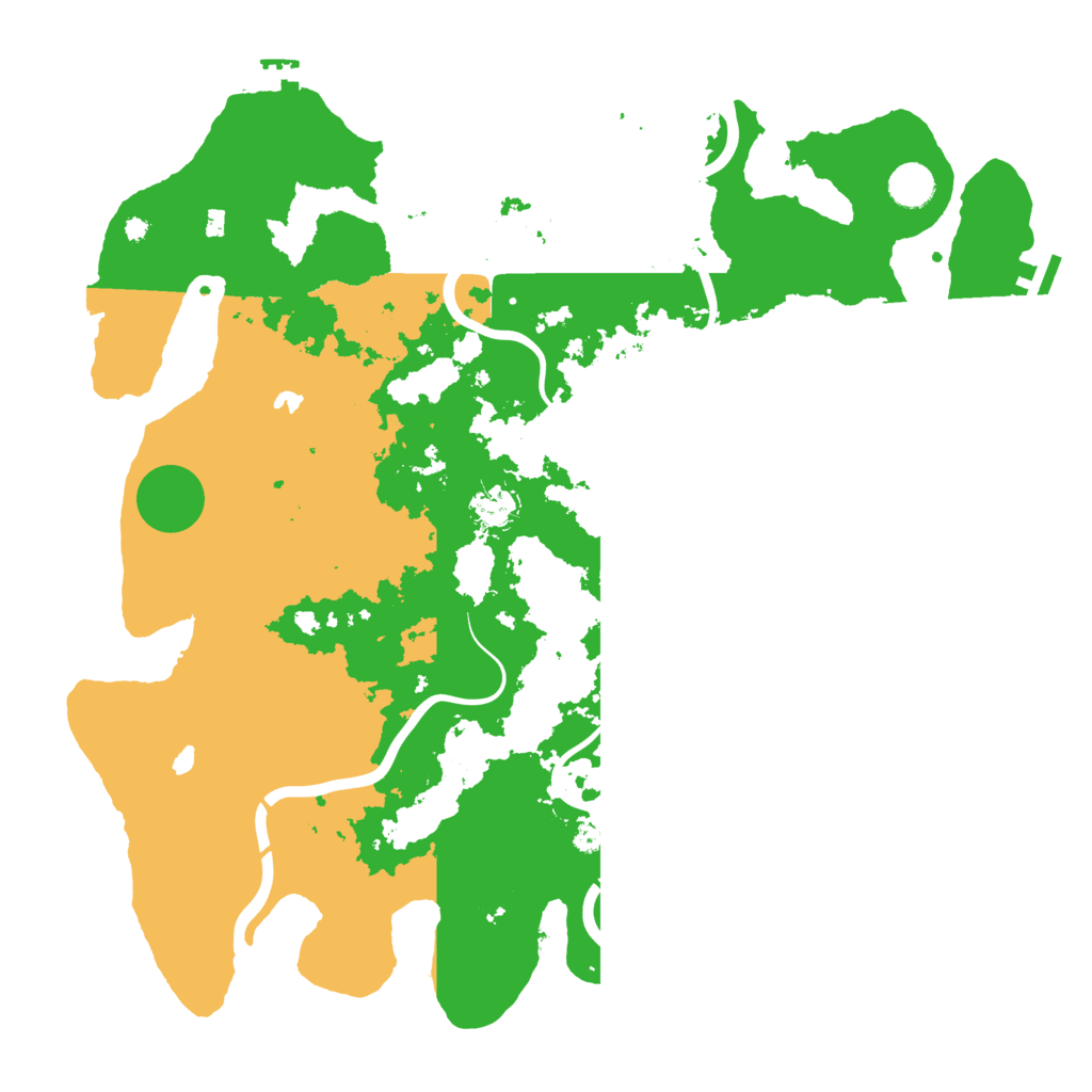 Biome Rust Map: Procedural Map, Size: 4250, Seed: 1495858156
