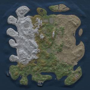 Thumbnail Rust Map: Procedural Map, Size: 4250, Seed: 1972081906, 18 Monuments