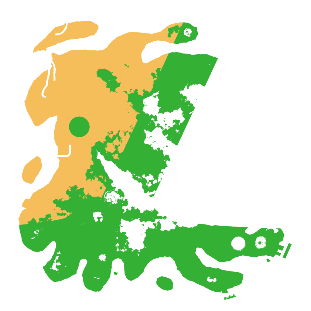 Biome Rust Map: Procedural Map, Size: 4000, Seed: 548649854