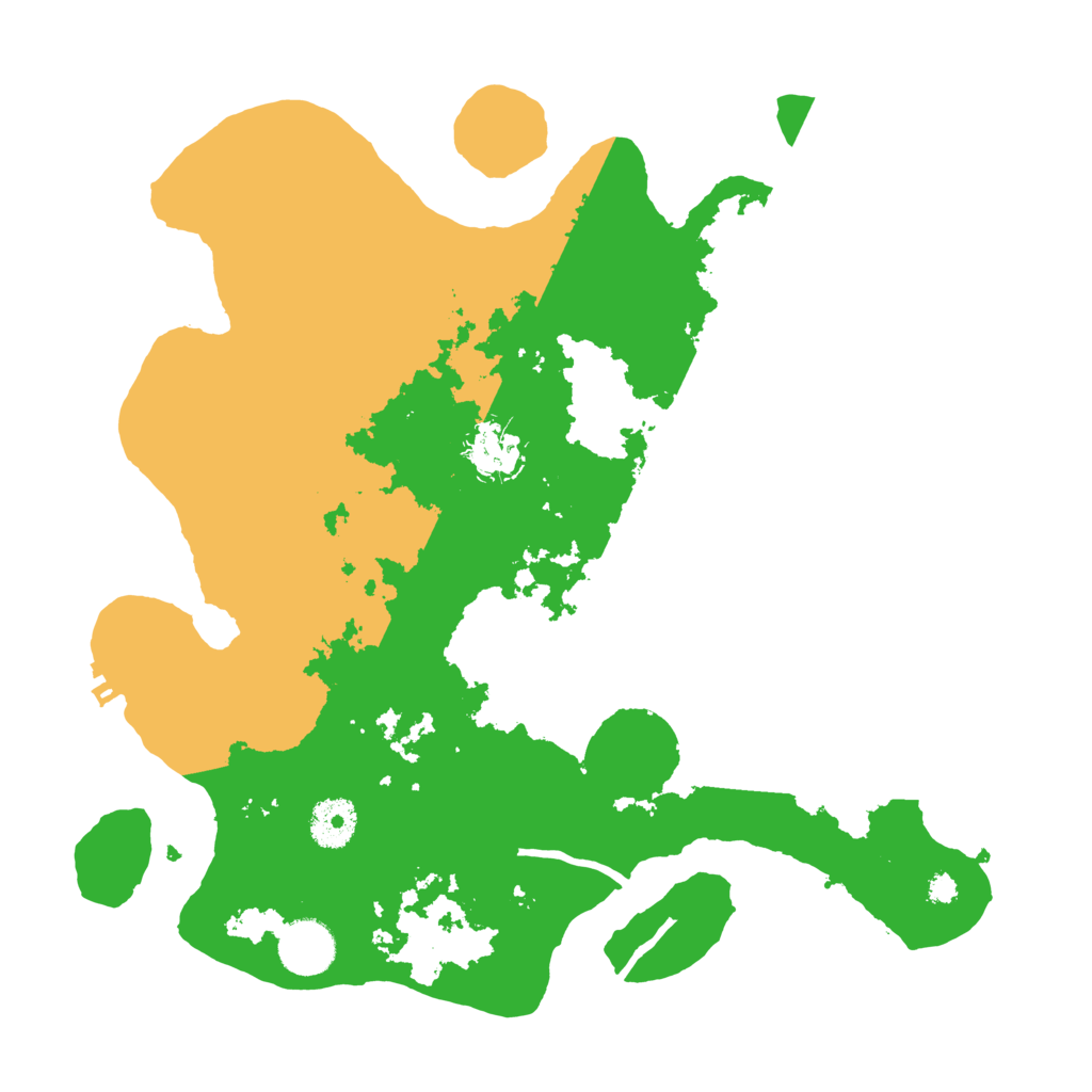 Biome Rust Map: Procedural Map, Size: 3400, Seed: 219759