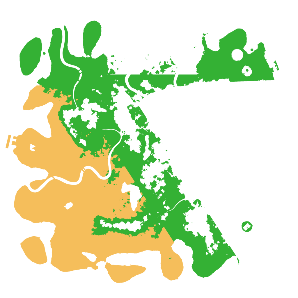 Biome Rust Map: Procedural Map, Size: 4500, Seed: 115049020