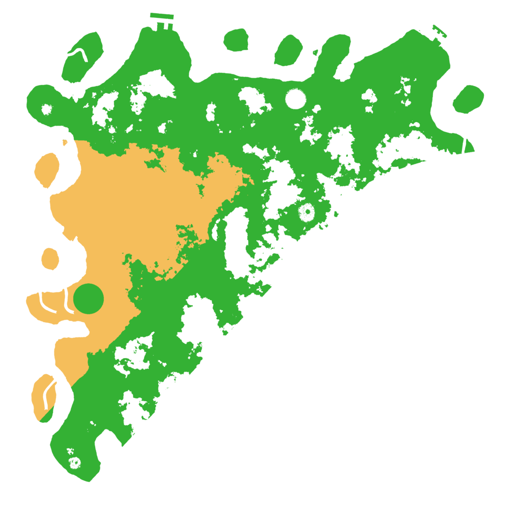 Biome Rust Map: Procedural Map, Size: 4500, Seed: 1428496081