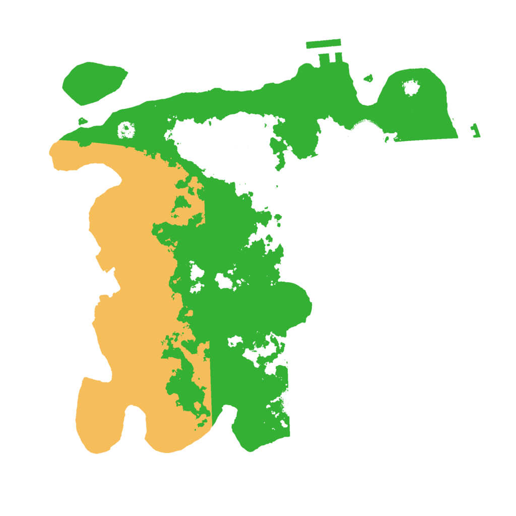 Biome Rust Map: Procedural Map, Size: 3000, Seed: 2145710784