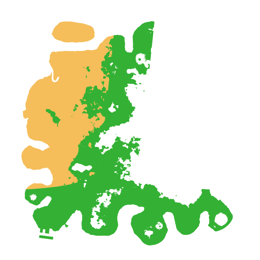 Biome Rust Map: Procedural Map, Size: 3750, Seed: 96826634