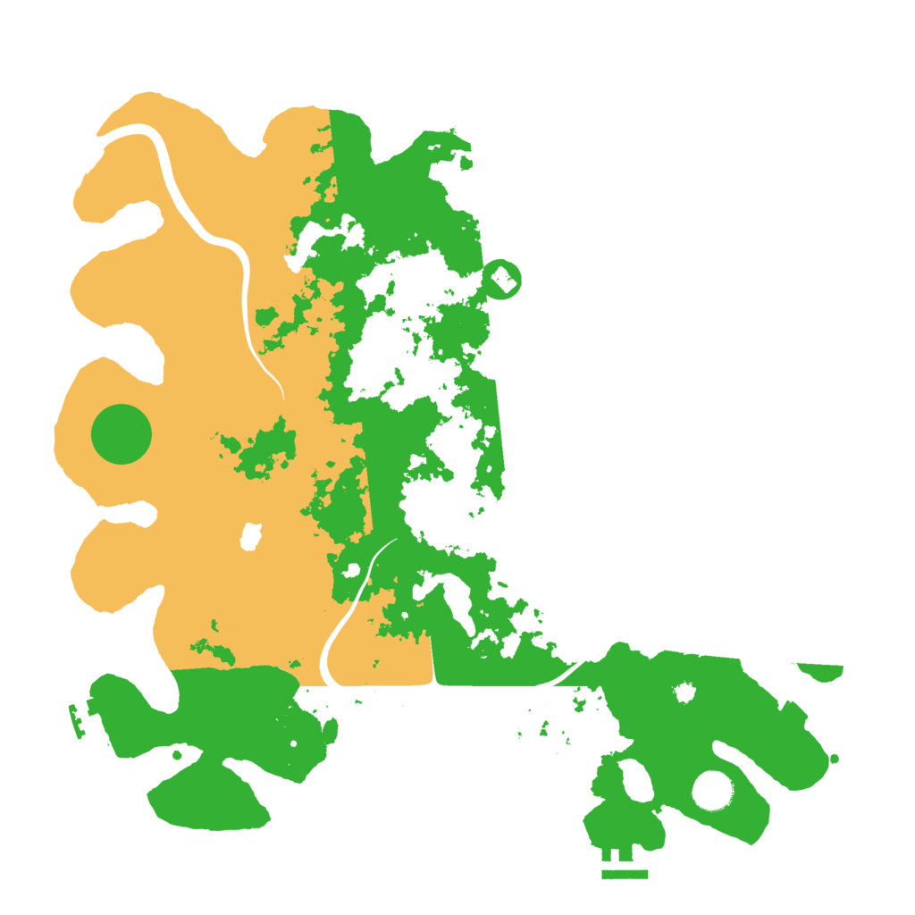 Biome Rust Map: Procedural Map, Size: 4000, Seed: 775304598