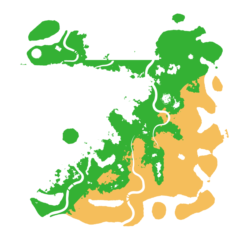 Biome Rust Map: Procedural Map, Size: 4250, Seed: 1145144091