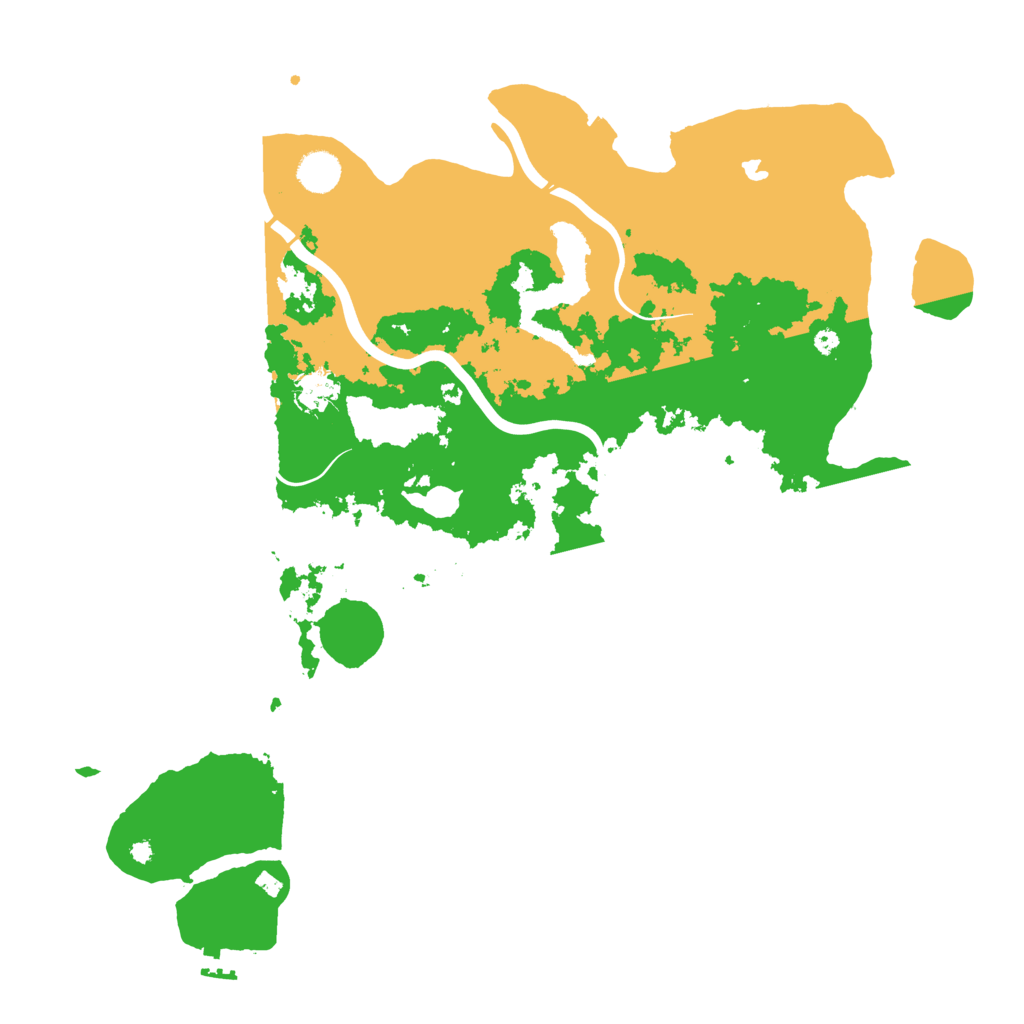 Biome Rust Map: Procedural Map, Size: 4250, Seed: 2090738109