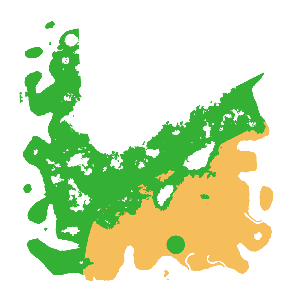 Biome Rust Map: Procedural Map, Size: 4250, Seed: 1586544950