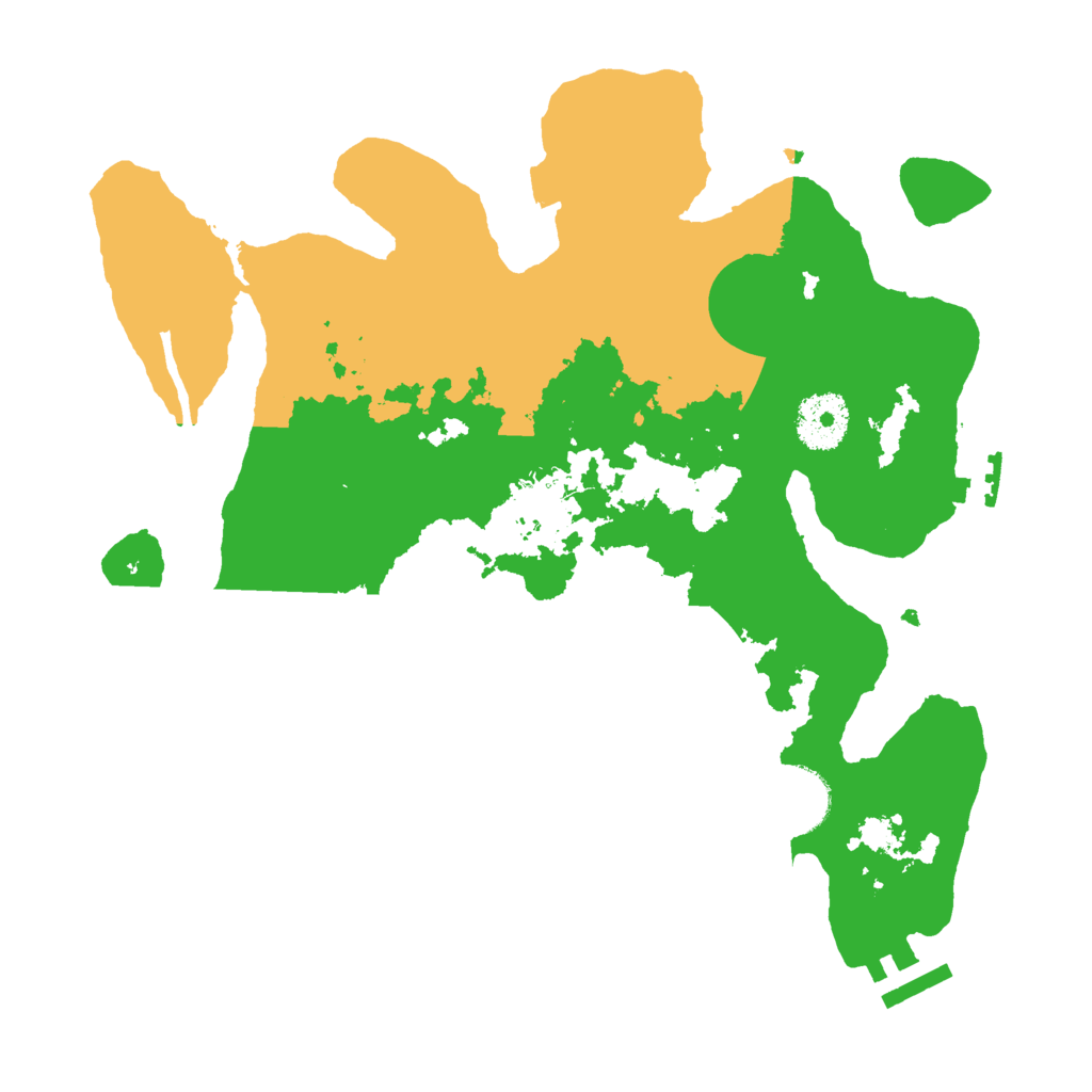 Biome Rust Map: Procedural Map, Size: 3000, Seed: 1428137493