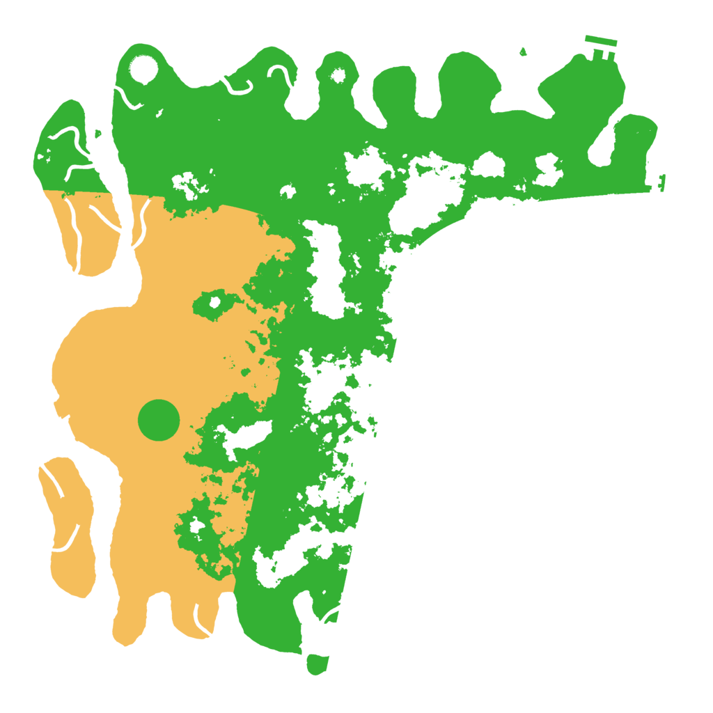 Biome Rust Map: Procedural Map, Size: 4500, Seed: 12378978