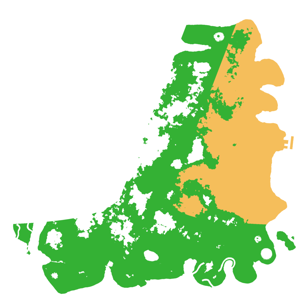 Biome Rust Map: Procedural Map, Size: 4800, Seed: 429974058