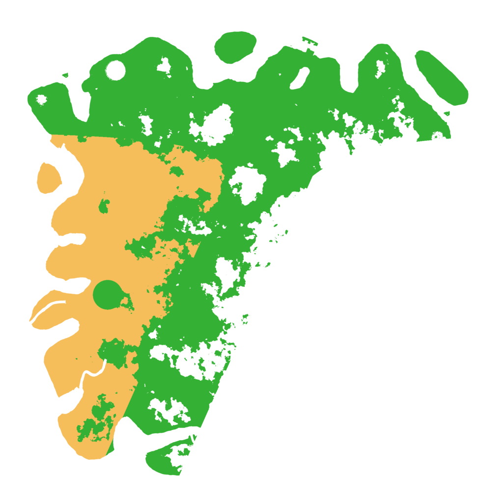 Biome Rust Map: Procedural Map, Size: 4500, Seed: 741076291