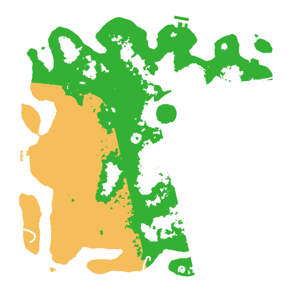 Biome Rust Map: Procedural Map, Size: 4150, Seed: 256990