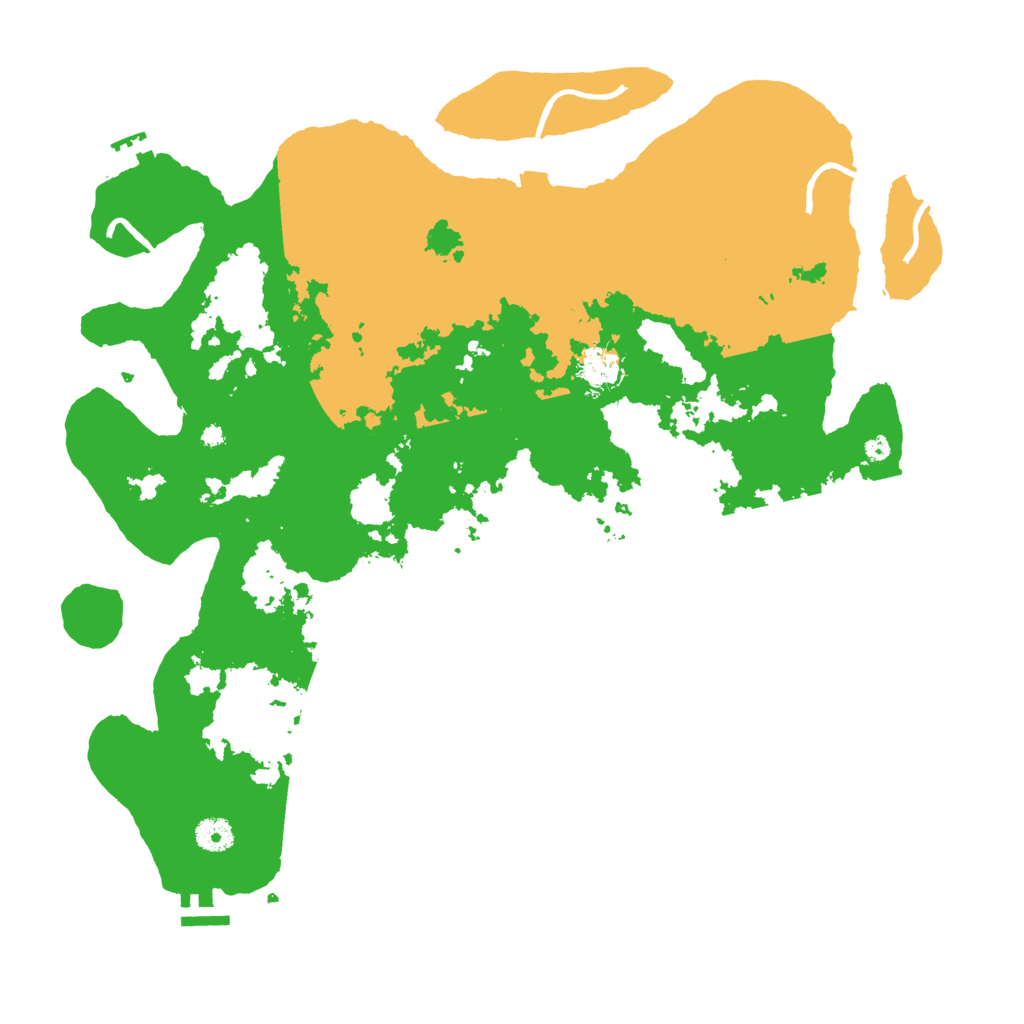 Biome Rust Map: Procedural Map, Size: 4250, Seed: 17221