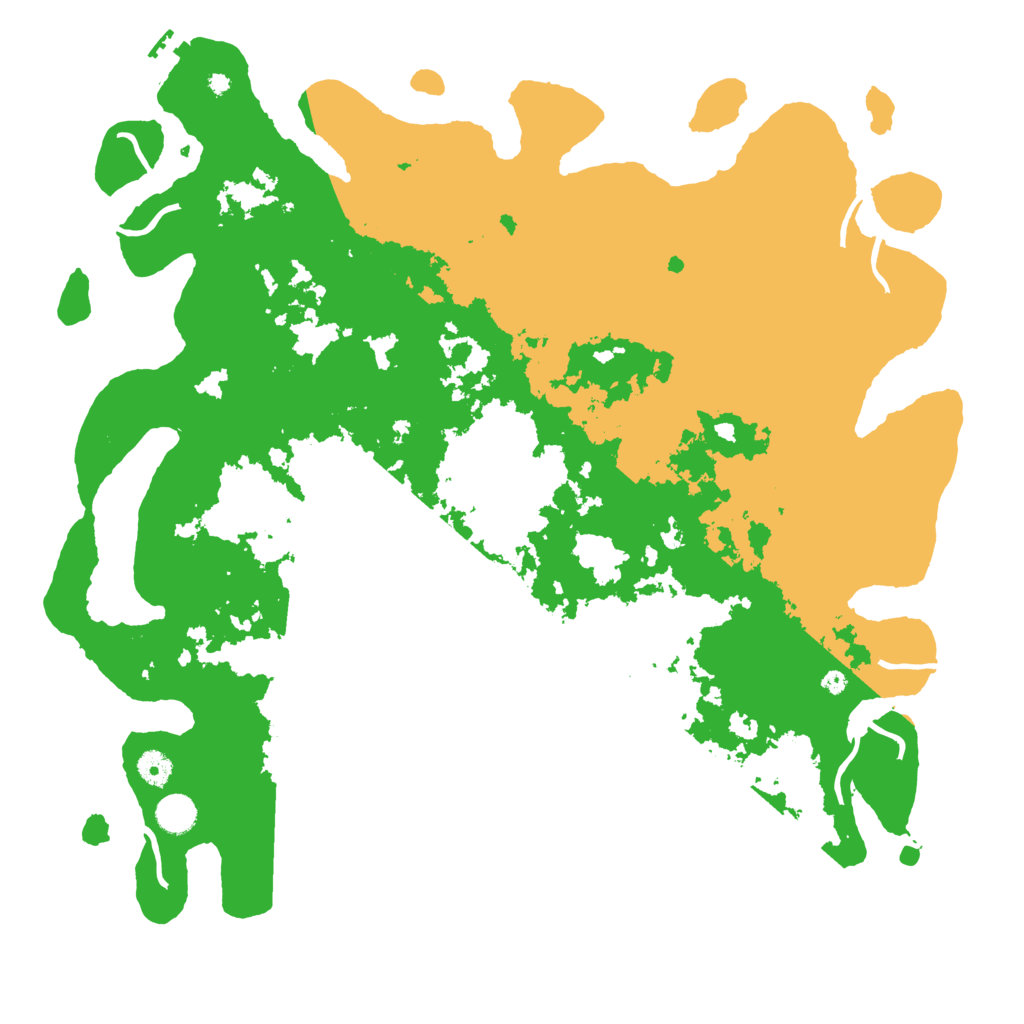 Biome Rust Map: Procedural Map, Size: 4500, Seed: 1882040263