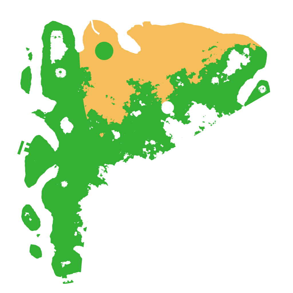 Biome Rust Map: Procedural Map, Size: 4250, Seed: 999811129