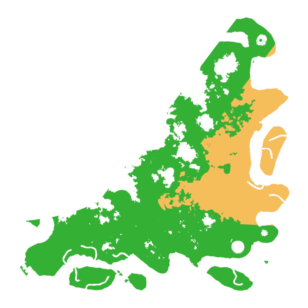 Biome Rust Map: Procedural Map, Size: 4250, Seed: 37526675