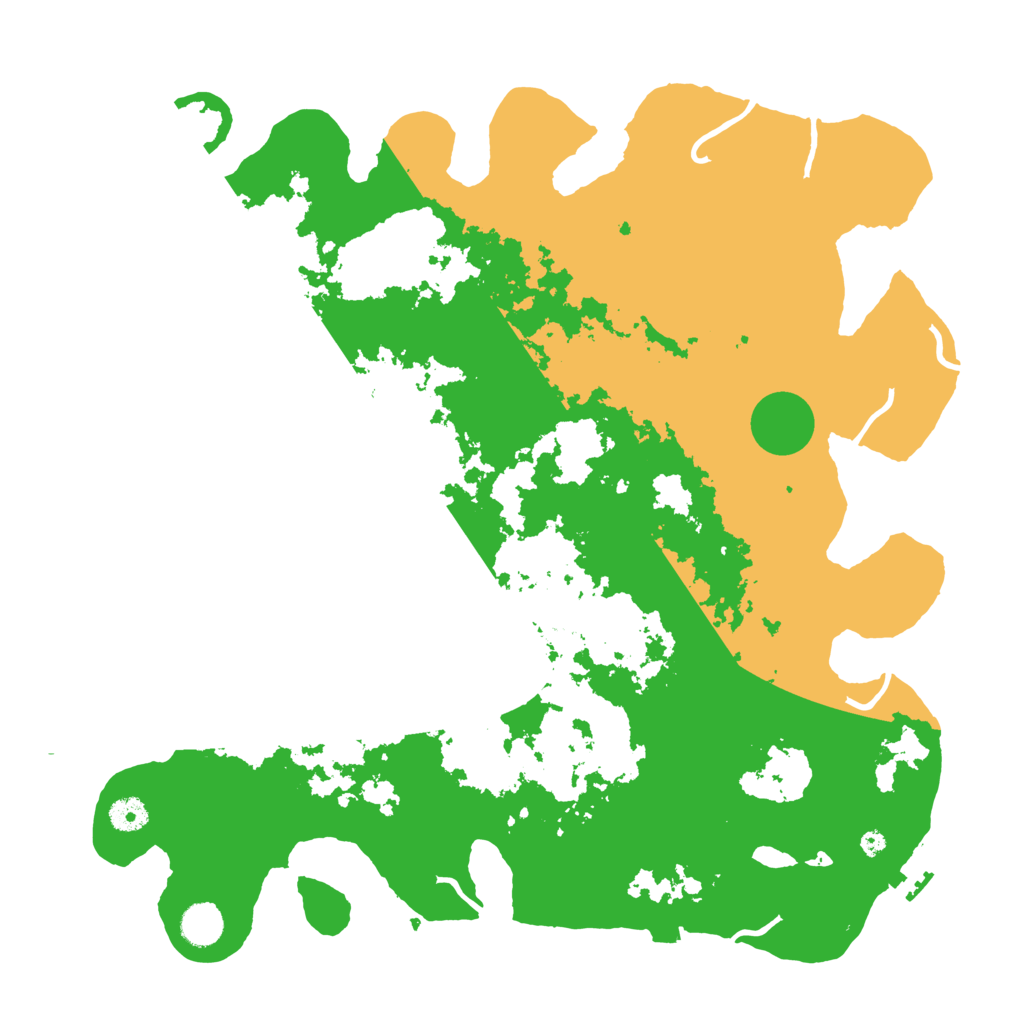 Biome Rust Map: Procedural Map, Size: 4250, Seed: 740041819