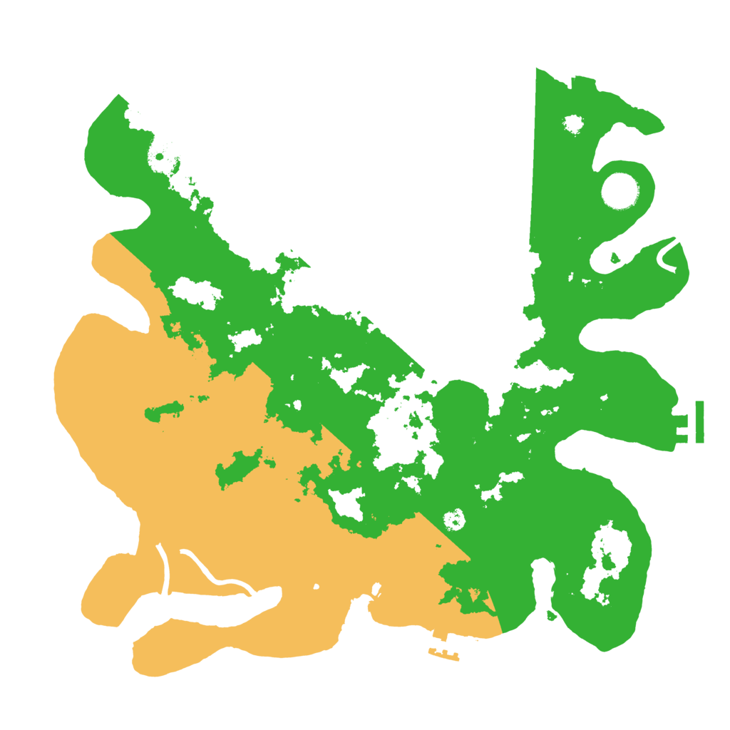 Biome Rust Map: Procedural Map, Size: 3500, Seed: 589150898