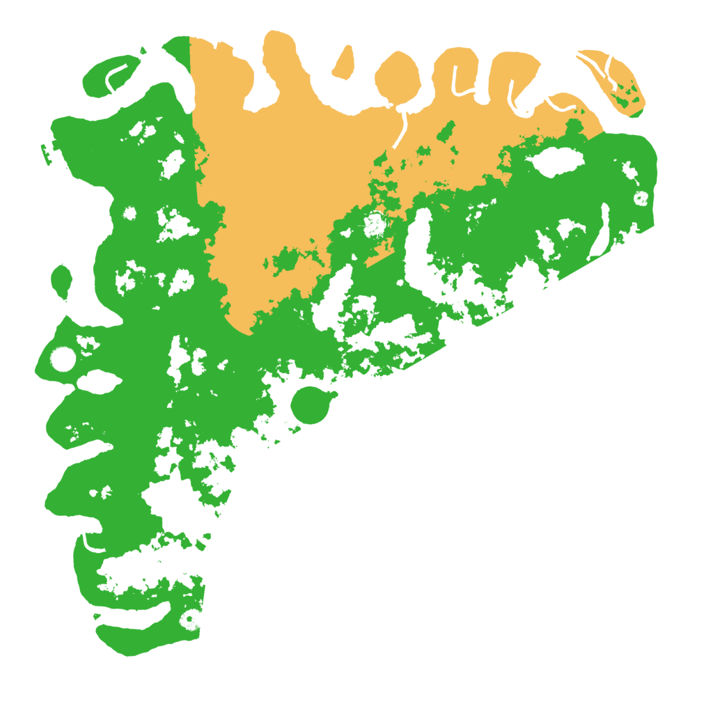 Biome Rust Map: Procedural Map, Size: 5000, Seed: 1644688160