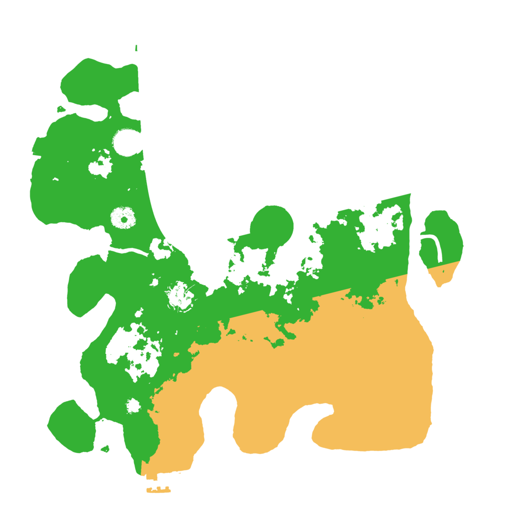 Biome Rust Map: Procedural Map, Size: 3277, Seed: 1