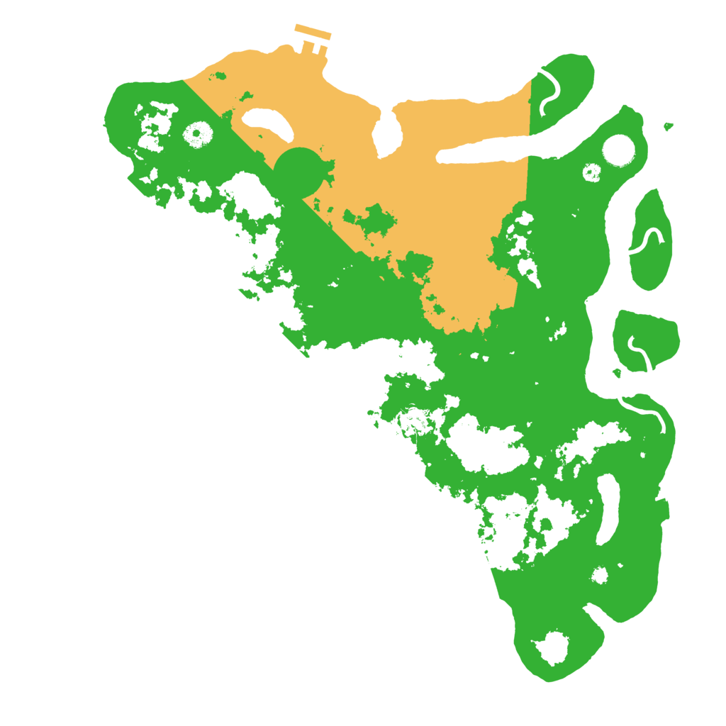 Biome Rust Map: Procedural Map, Size: 4000, Seed: 767129234