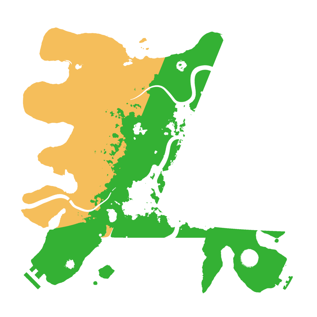 Biome Rust Map: Procedural Map, Size: 3155, Seed: 2117146530