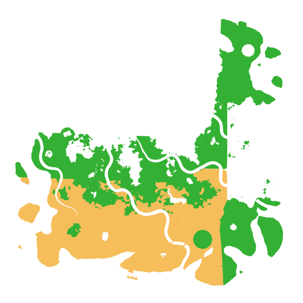 Biome Rust Map: Procedural Map, Size: 4250, Seed: 520009331