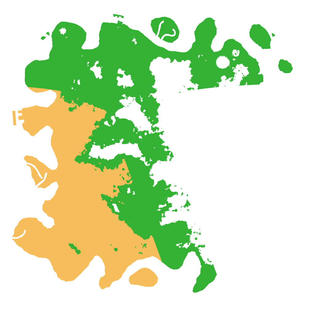 Biome Rust Map: Procedural Map, Size: 4400, Seed: 29224614