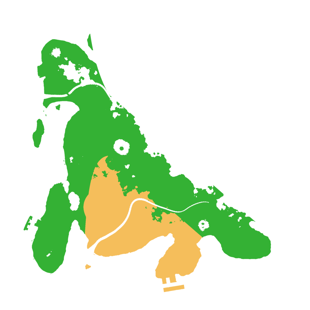 Biome Rust Map: Procedural Map, Size: 3000, Seed: 456102815