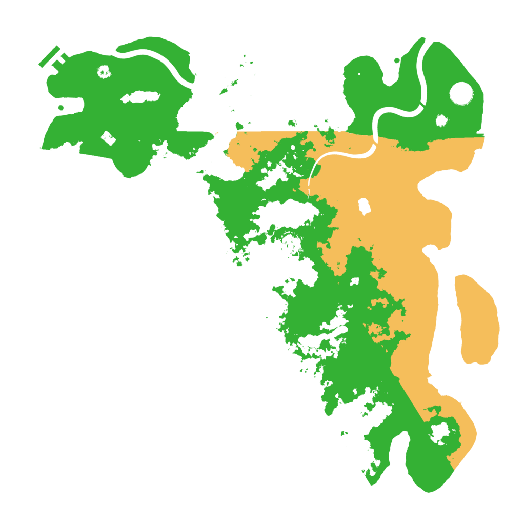 Biome Rust Map: Procedural Map, Size: 4000, Seed: 228824726