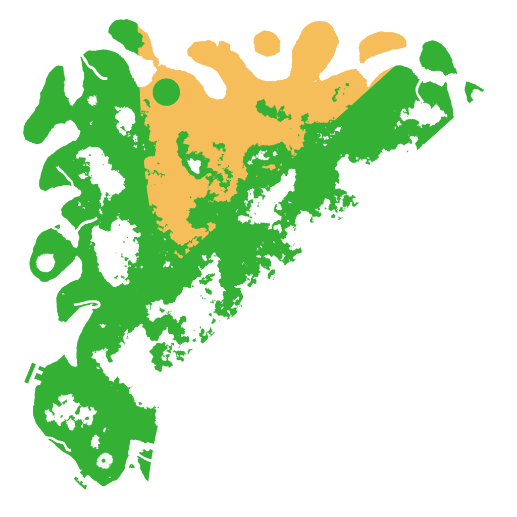 Biome Rust Map: Procedural Map, Size: 5000, Seed: 1995415959