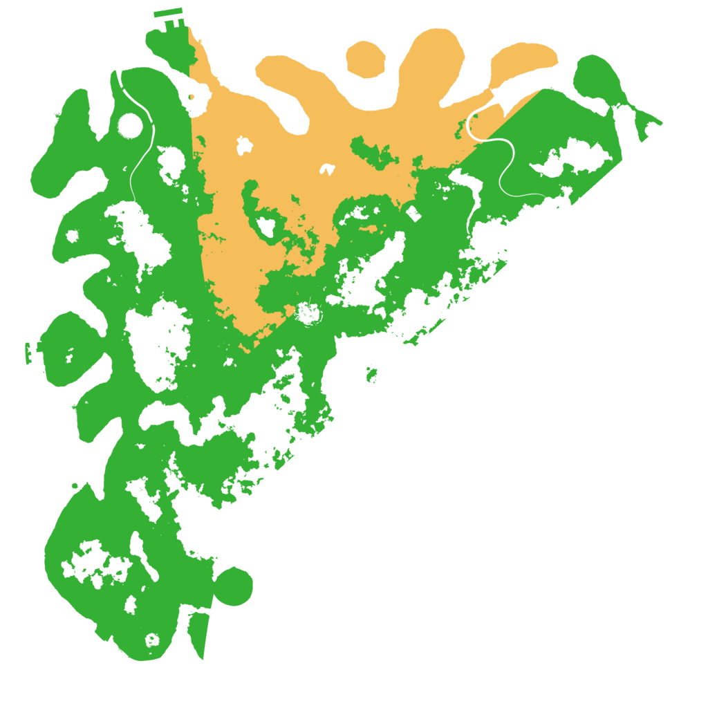 Biome Rust Map: Procedural Map, Size: 5000, Seed: 1995415959